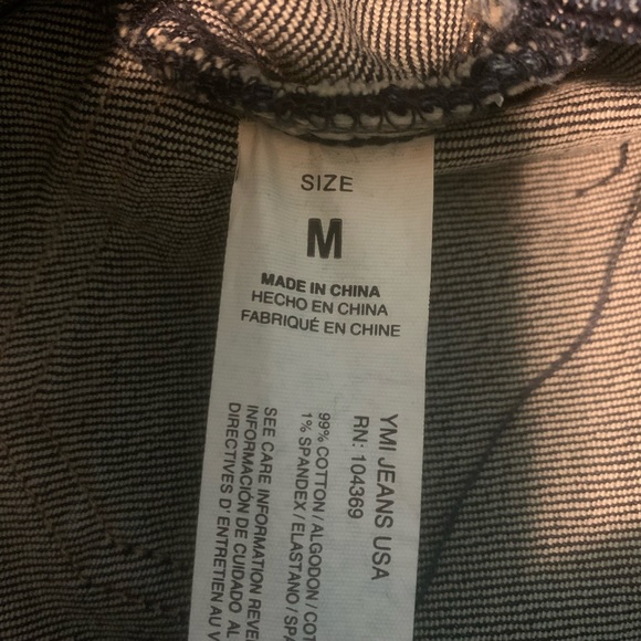 YMI Denim Overalls NWT Size Medium (8-10) - Picture 8 of 9